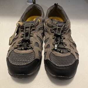 Gotcha Trekker Taupe Vented Soles‎ Stay Tight Laces Men's Hiking Shoes Size 11